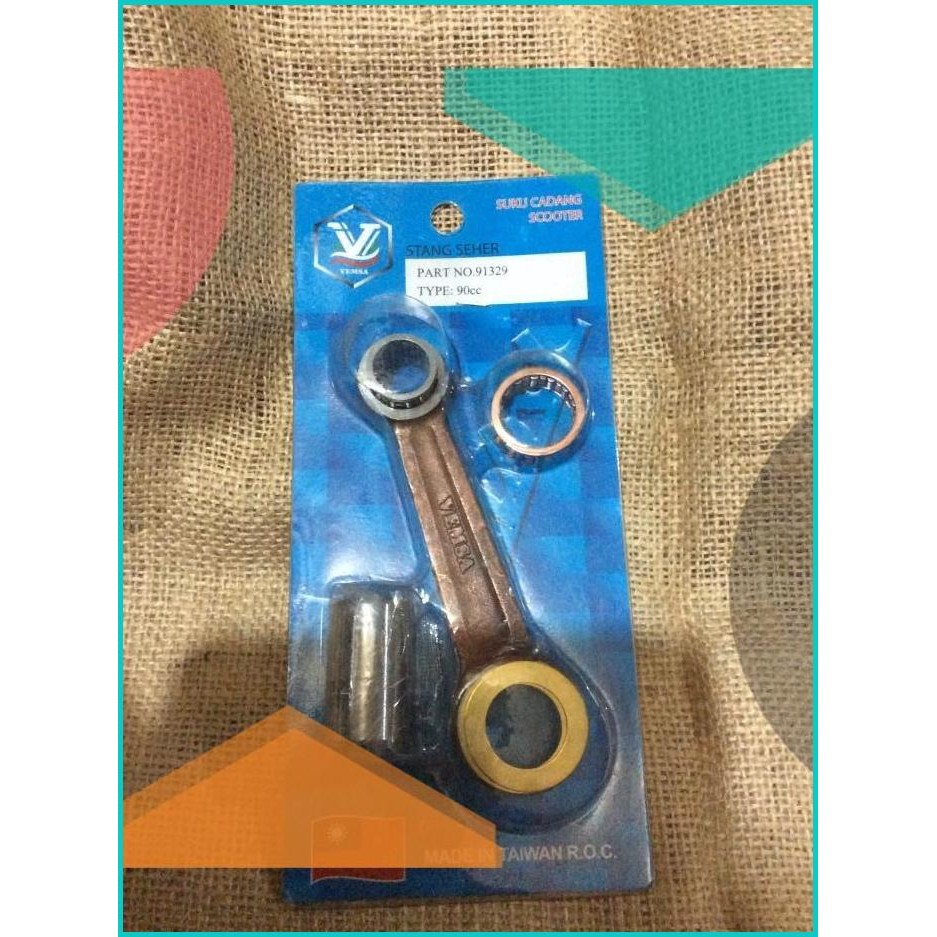 stang setang seher vespa 90 CC original VEMSA 140BZ4 perkakas