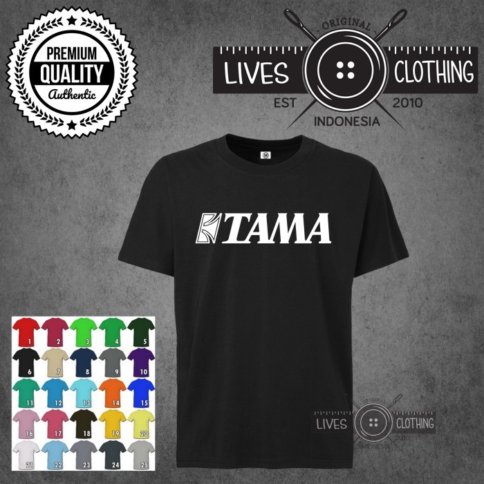 LIMITED EDITION KAOS PREMIUM TAMA DRUM / ALAT MUSIK BAND