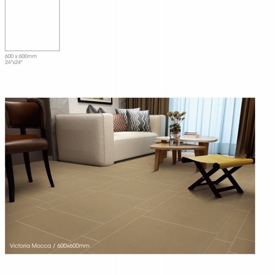 GRANIT LANTAI QNQ VICTORIA MOCCA MATTE 60X60/1.44M/DUS[FREE ONGKIR]