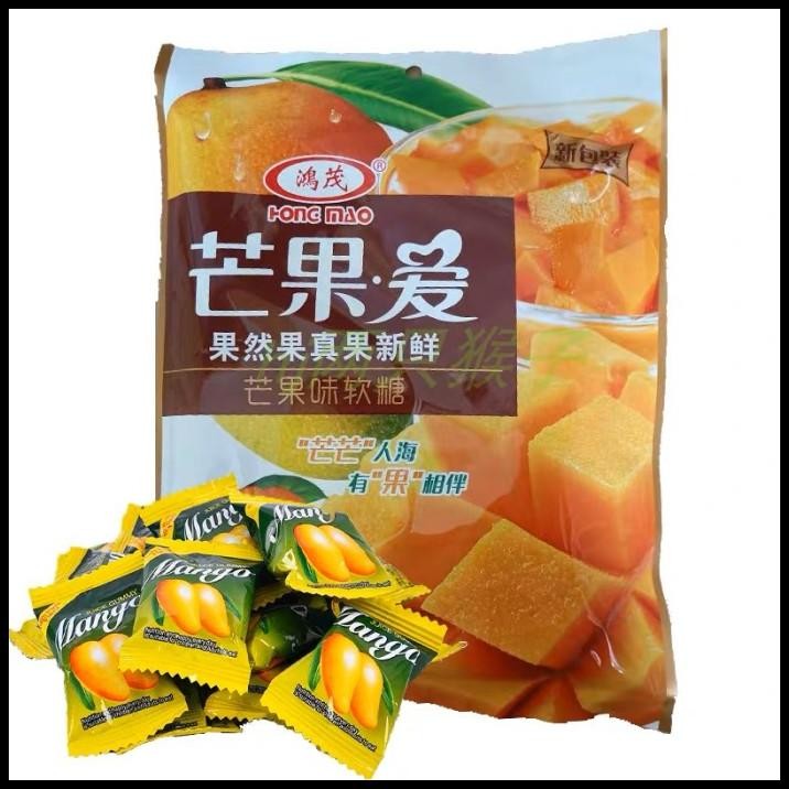 

Hong Mao Jelly Mangga 338G Permen Jelly Rasa Mangga Hongmao Mango Jeli