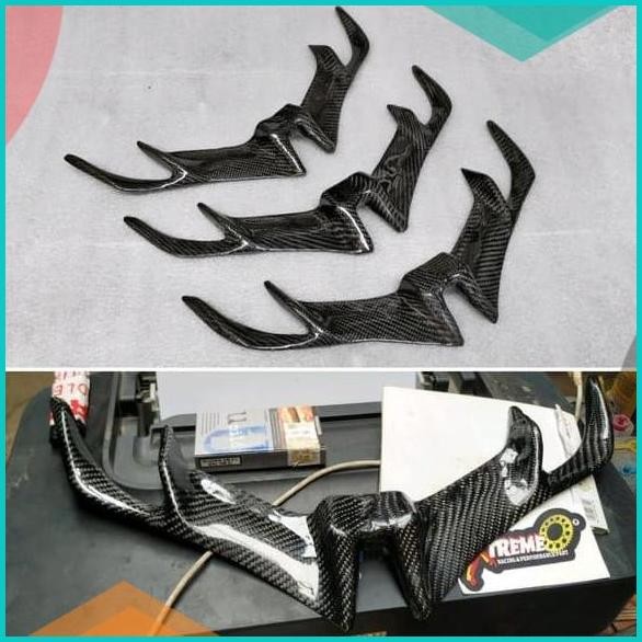 aksesoris underbone ninja 250 FI underbone ninja 250 karbu step 140BZ