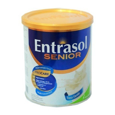 

ENTRASOL Senior Rasa Vanila 400gr