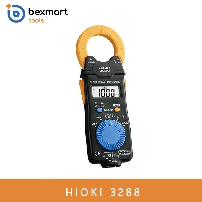 Terbaru Tang amper Hioki Clamp Meter HiTester 3288 (AC/DC 1000A) bex90 Kualitas Baik