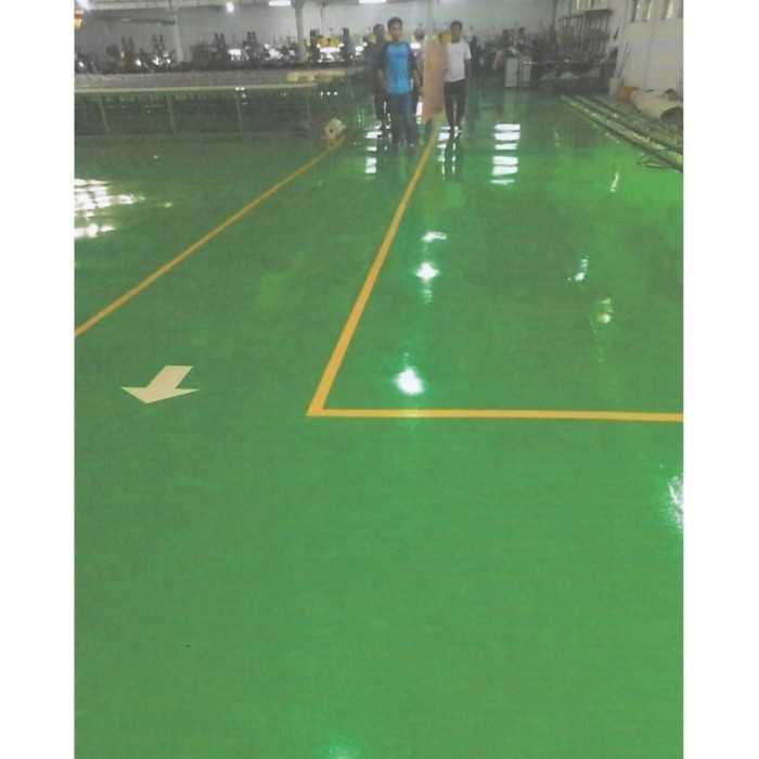 CAT LANTAI EPOXY TOP COAT 20 KG SET WARNA HIJAU New