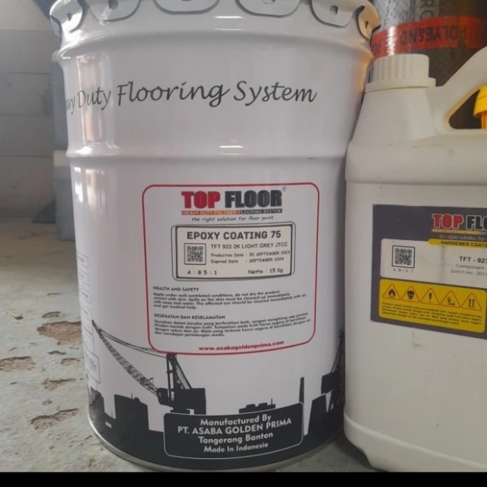 Best Produk Epoxy Lantai Topfloor/Epoxy Coating 75 @20kg set