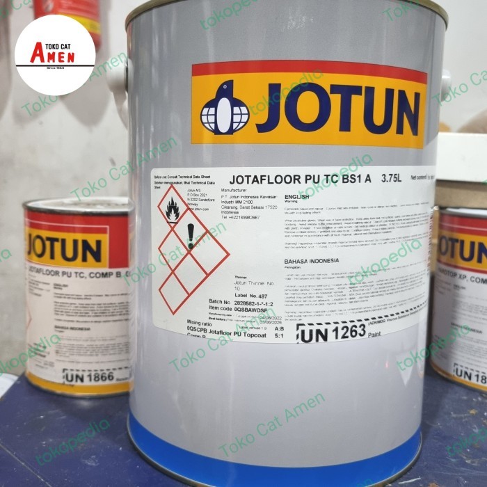 Sale JOTUN JOTAFLOOR PU TC 5LT - WHITE 0001 / CAT LANTAI POLYURETHANE