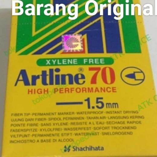 

Spidol Artline 70 Permanent Sedus (12Pcs) Spidol Permanen Marker