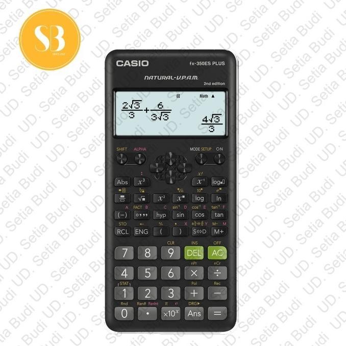 

AS25 Kalkulator CASIO FX-350ES Plus Asli dan Bergaransi Original