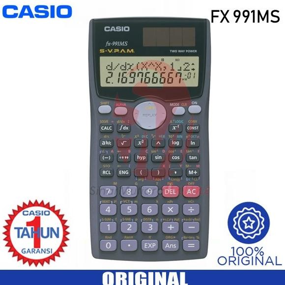 

Best Seller Kalkulator CASIO FX 991 MS-WB-DH Terlaris