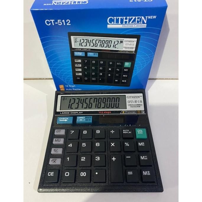 

er-79 Kalkulator GLTHZEN ct 512 - 12 Digit Terlaris