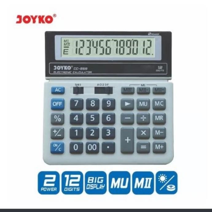 

wes-24 kalkulator cc-868 12 digits Murah