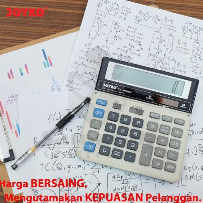 

h-4 Kalkulator Joyko CC 810CH / Mesin Hitung CC-810CH Calculator 14 Digit Murah