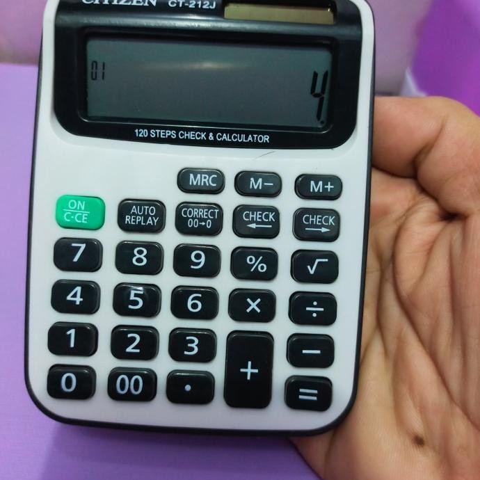 

ss-64 kalkulator citizen CT 212J Termurah