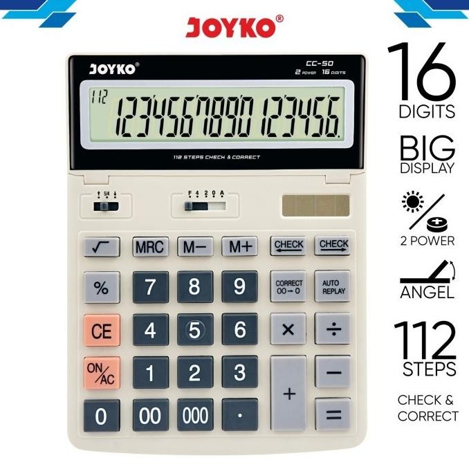 

EVY-510 kalkulator meja dagang besar 16 digit Terlaris