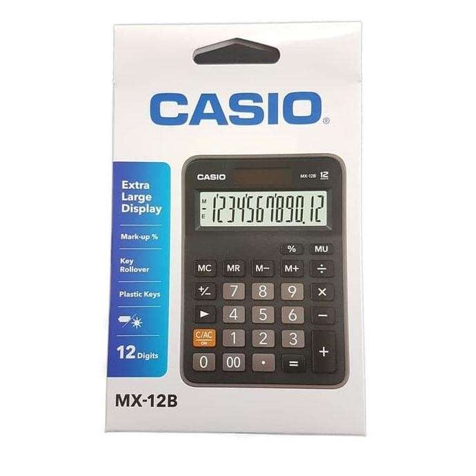 

wwr-76 KALKULATOR CASIO MX 12B ORIGINAL - 12 DIGIT - 2 POWER - LARGE DISPLAY Sale