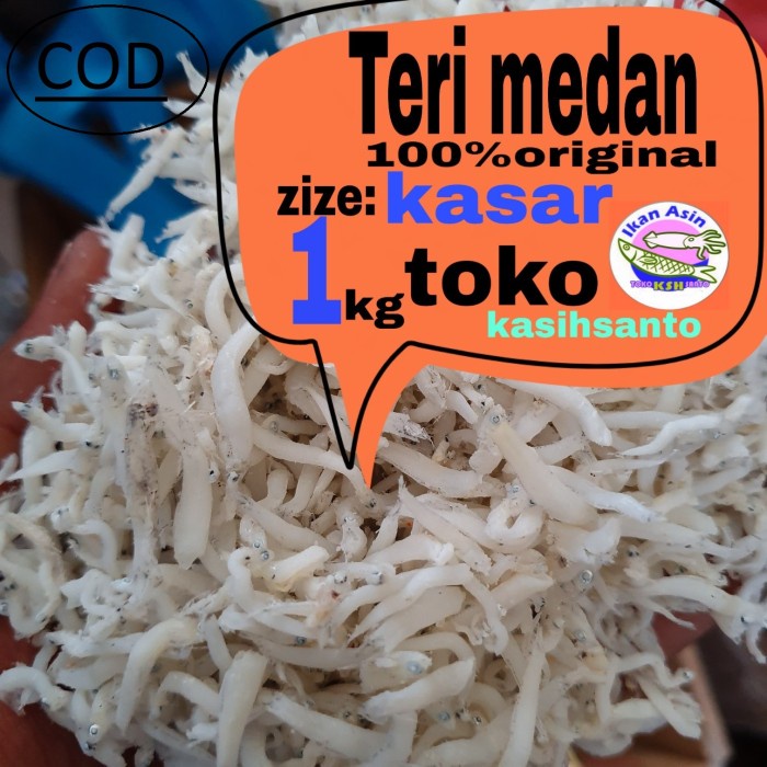 

Ikan Asin Aneka Teri Medan Netto-1Kg Bestseller Daging