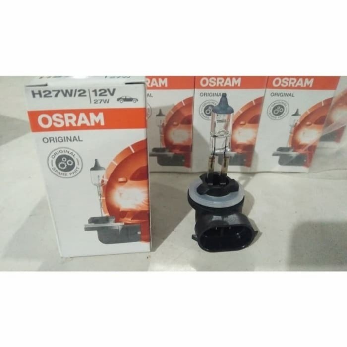 Bohlam Lampu Halogen H27 12V Original Osram Foglamp Chevrolet Spin Kode My 033