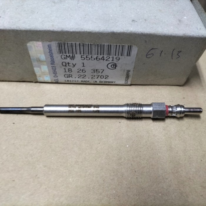 New Glow Plug Spin Diesel 1.3 /Busi Pemanas Chevrolet Spin Diesel Germany Kode 257