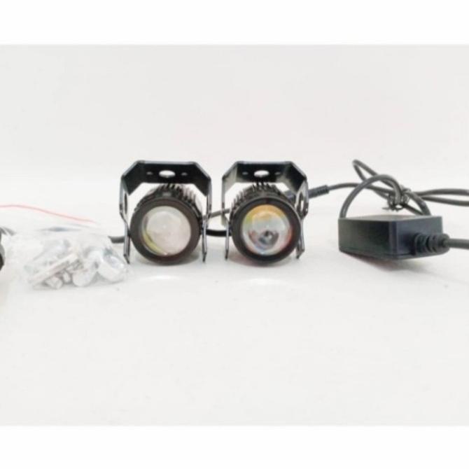 Lampu Tembak Lampu Sorot D2 Mini Moto Led Premium Nmax Aerox Adv Dll