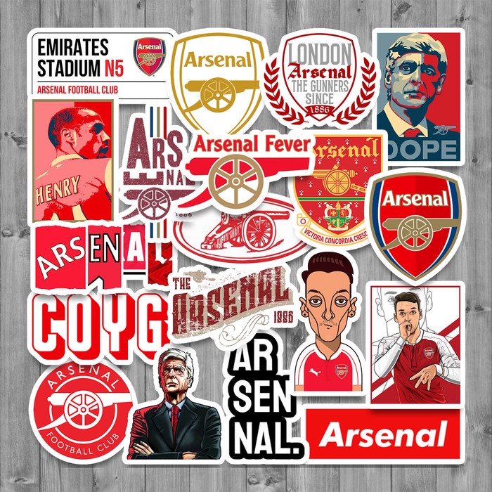 

Stiker Pack Tumblr - Arsenal F.C. [20 Pcs]
