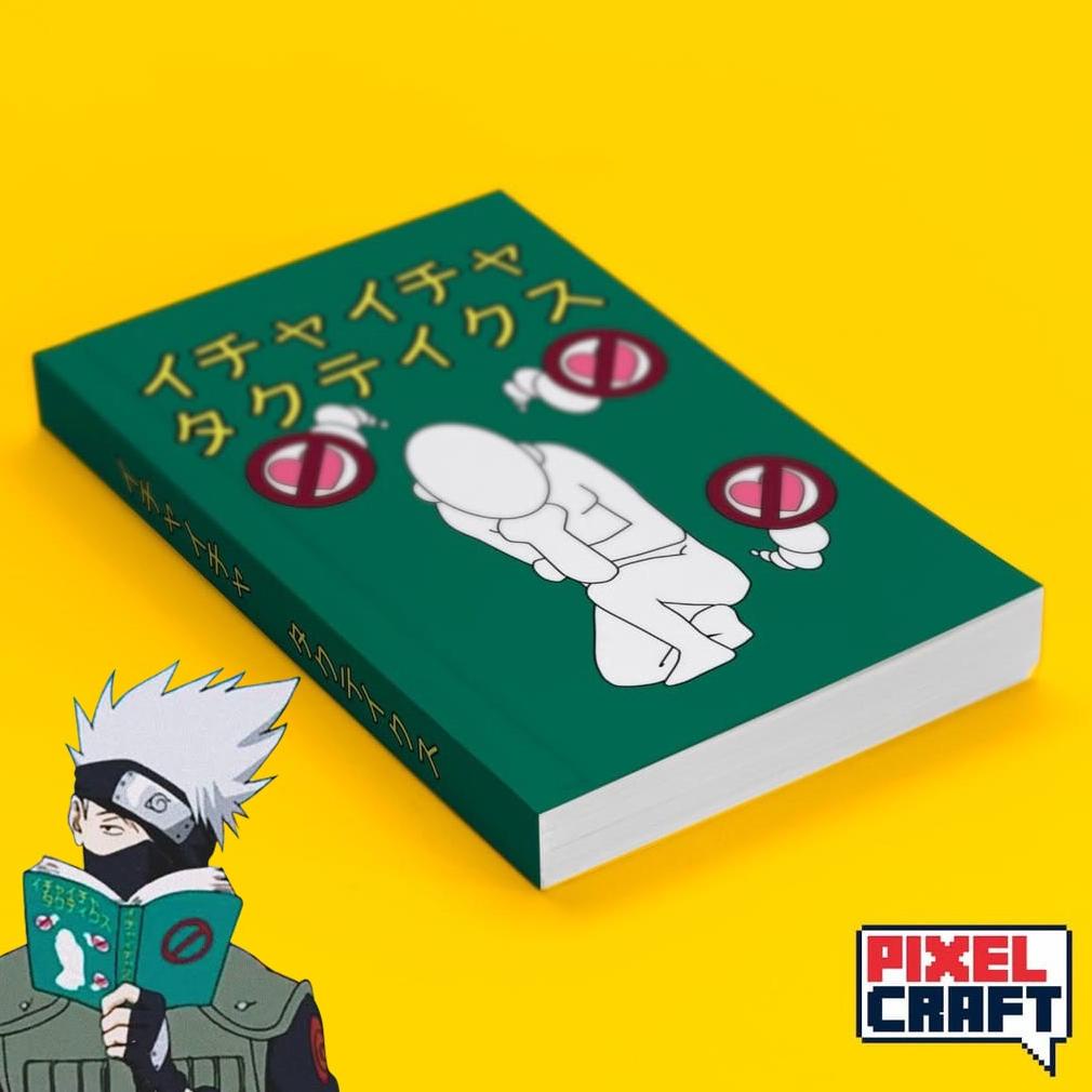 

Limited Pocket Note Anime Naruto Icha Icha Tactics Softcover A6 Buku Tulis Catatan Agenda Planner Ftp