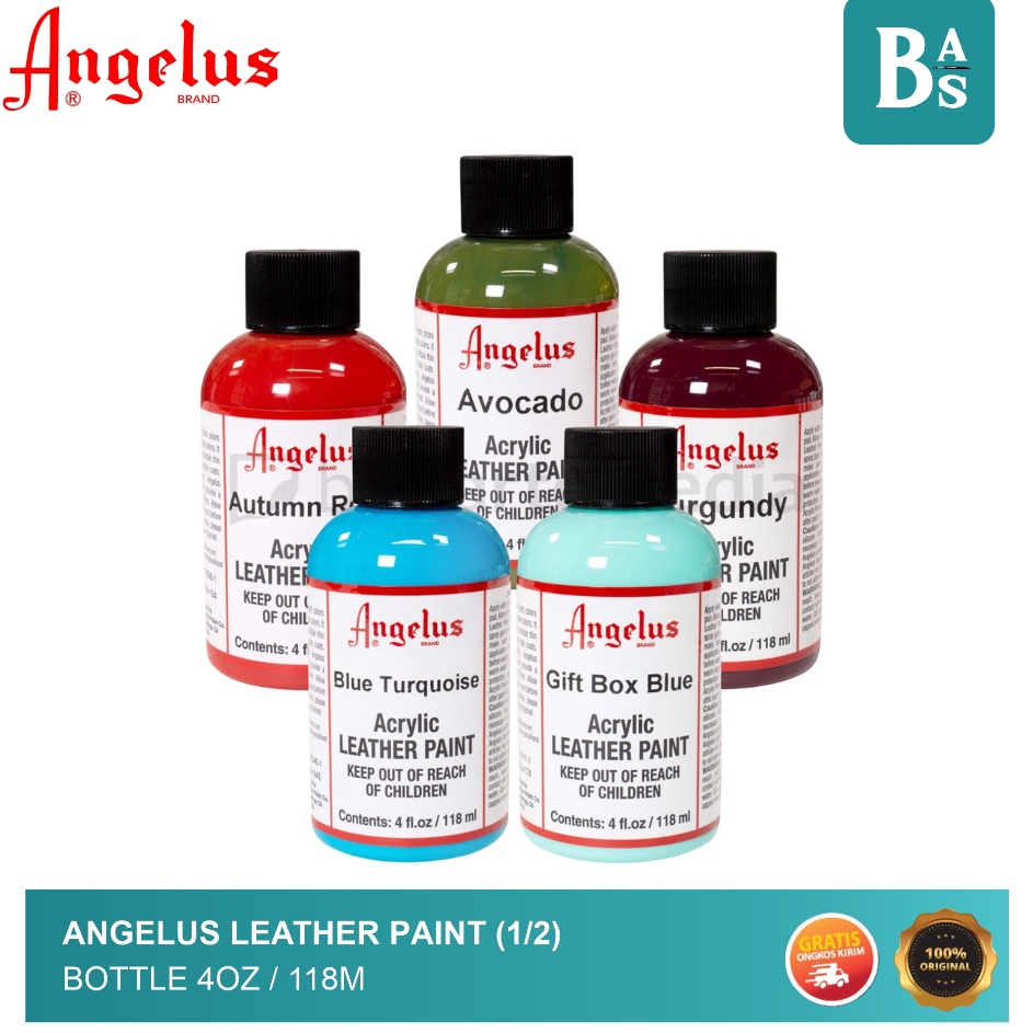 

➳Diskon Promo✷➯ Angelus Leather Paint 4oz 118ml (1/2) F52 ❁