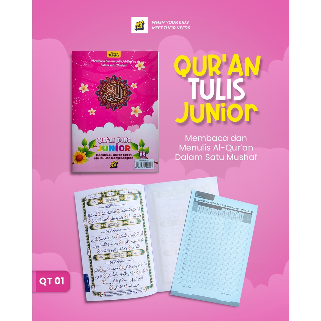 

Qur'an Tulis For Junior Juz 30 ( Juz Amma) - QT01