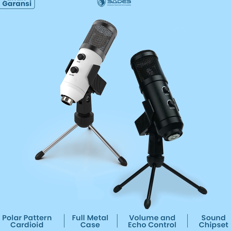 ➙➼✦❃ Mic Condenser Sades Orpheus Premium Set