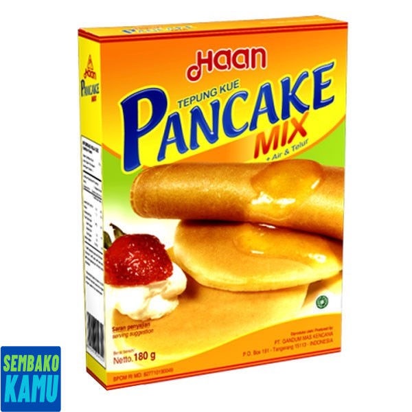 

Haan Pancake Mix 180 gr