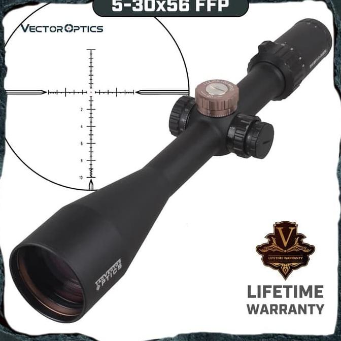 TELESKOP VECTOR TAURUS 5-30X56 FFP TERBARU