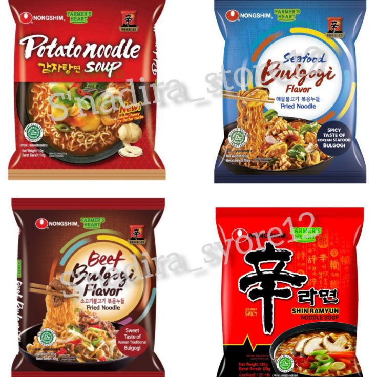 

➙➼✦❃ NONGSHIM BULGOGI/RAMYUN Terbaru