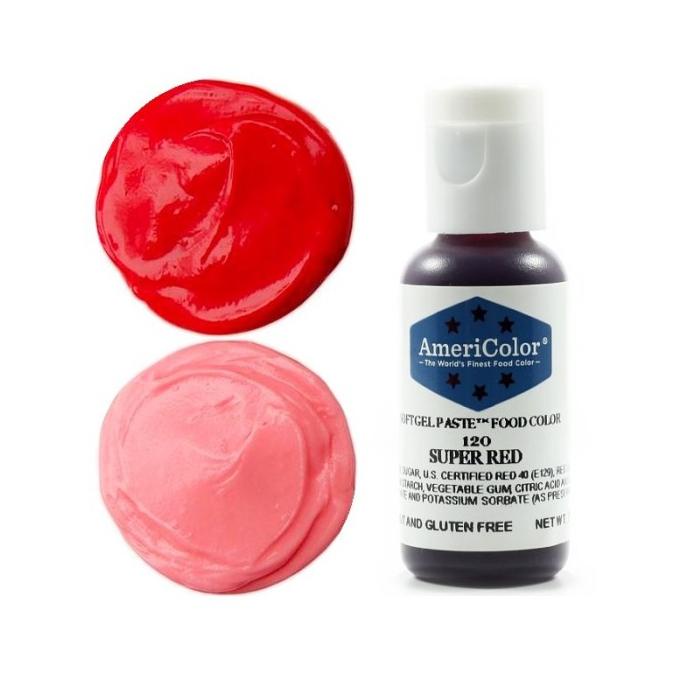 

Ready oke] Americolor Softgel Paste - Super Red pewarna merah