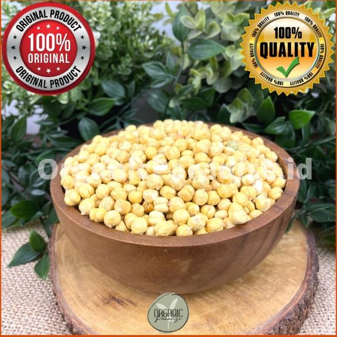 

Kacang Arab Panggang / Chickpeas Roasted / Garbanzo 1 Kg