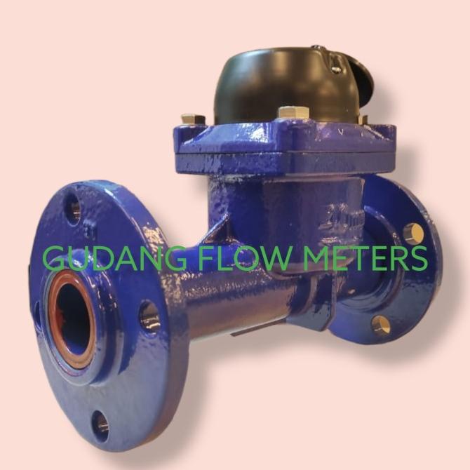 Flow Meter Air Kotor Brand Hln 1 1/2" Dn40Mm | Jual Meteran Air Limbah