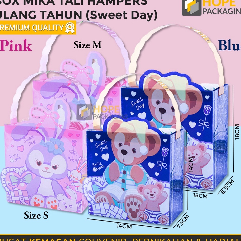 

Best Seller✼ Box Mika Tali Hampers Ulang Tahun Anak Lucky Day / Paper Box Souvenir Birthday Motif Karakter 070 ➥