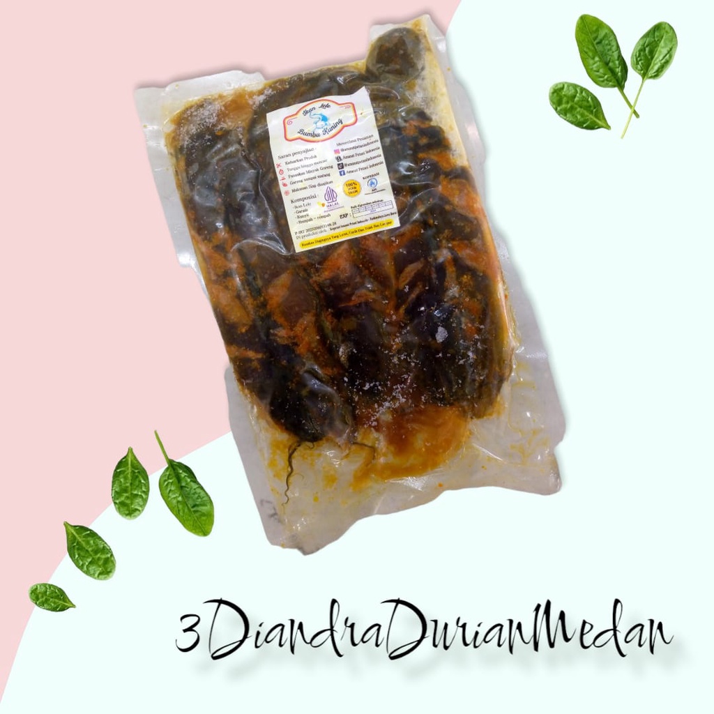 

ikan nila & lele marinasi 500 gram