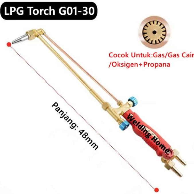 G01-30 G01-100 G01-300 Stang Las Blender Potong Gas Cutting Torch Oxy
