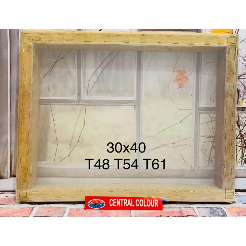 

Ready Stcok Screen / Cetakan Sablon 30x40 (T48 T54 T61 T77 T90 T120) EAS