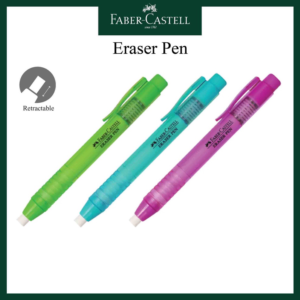 

[PROMO AZH5] Eraser Pen Penghapus Pensil Faber Castell Bentuk Pulpen DQQ