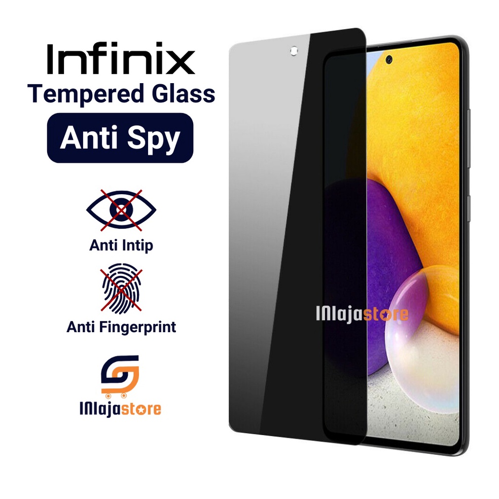 Diskon Spesial1x1Wl Tempered Glass Anti Spy Infinix Zero 5G 2023 Zero 5G 20 X X Pro X Neo Hot 30 30i