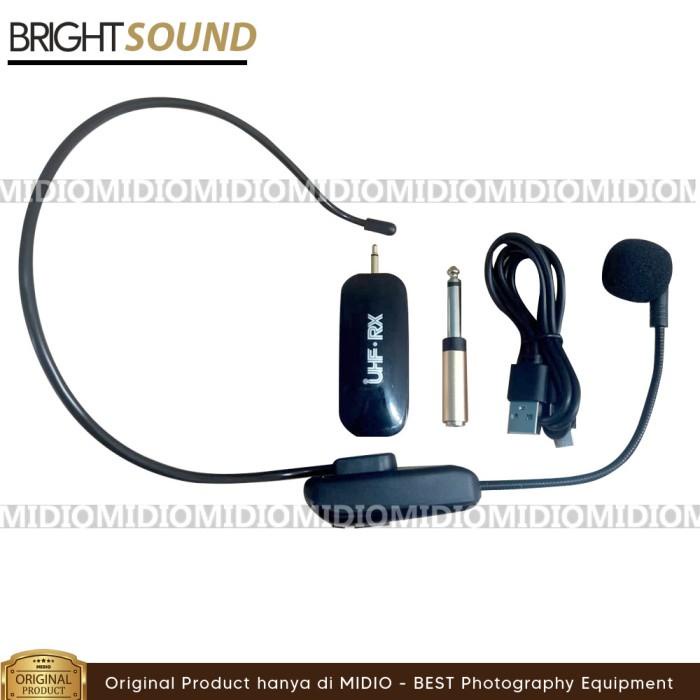 TERLARIS - MIDIO MICROPHONE CLIP ON WIRELESS 2.4G BLUETOOTH