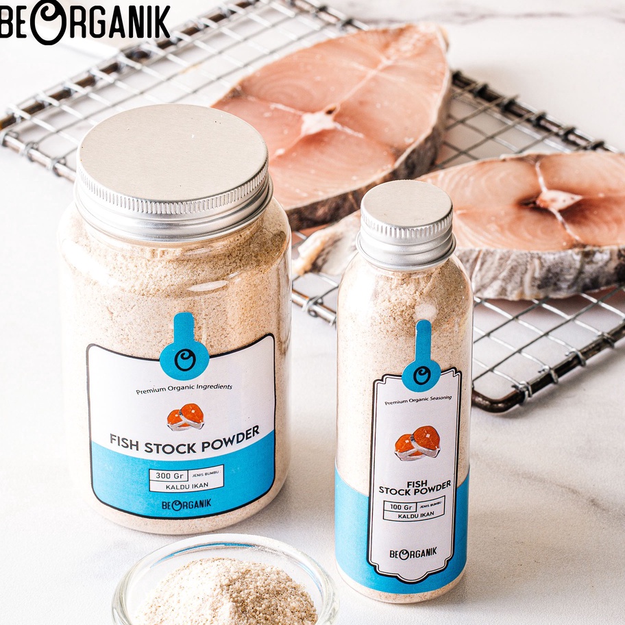 

Grosir Beorganik Fish Stock Powder (NON MSG) / Kaldu Ikan Bubuk Terupdate