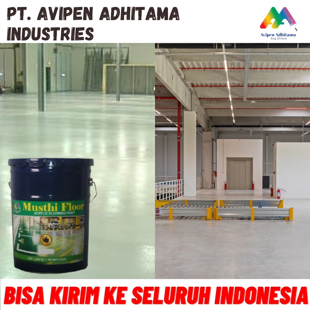 Cat Lantai Pabrik Cat Lantai Gudang Soentbase Sekelas Epoxy 5Kg