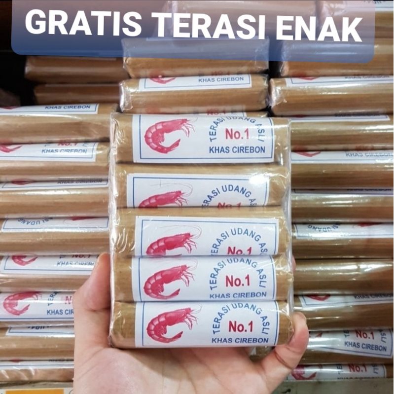 

Terasi Udang 350Gram No.1 Gratis Terasi Khas Cirebon