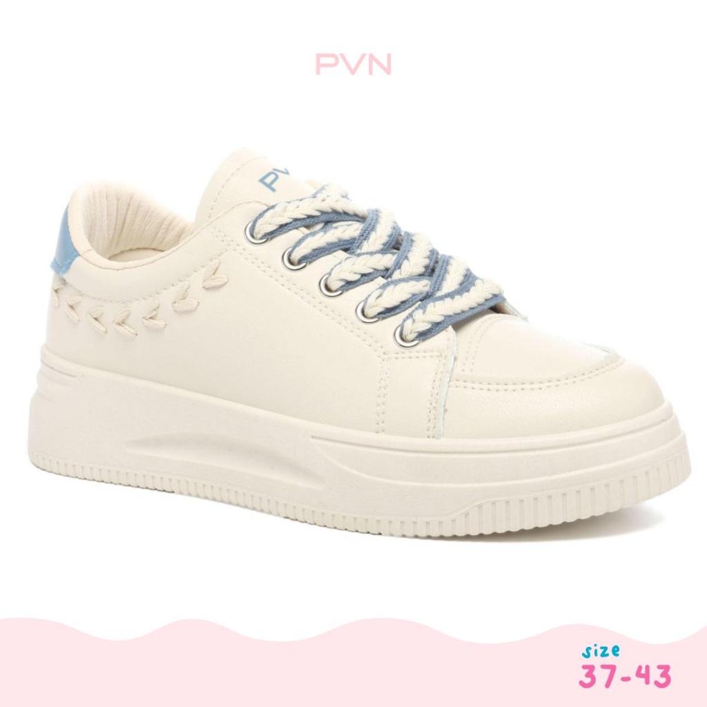 PVN Seola Sepatu Sneakers Wanita Sport Shoes Blue 279