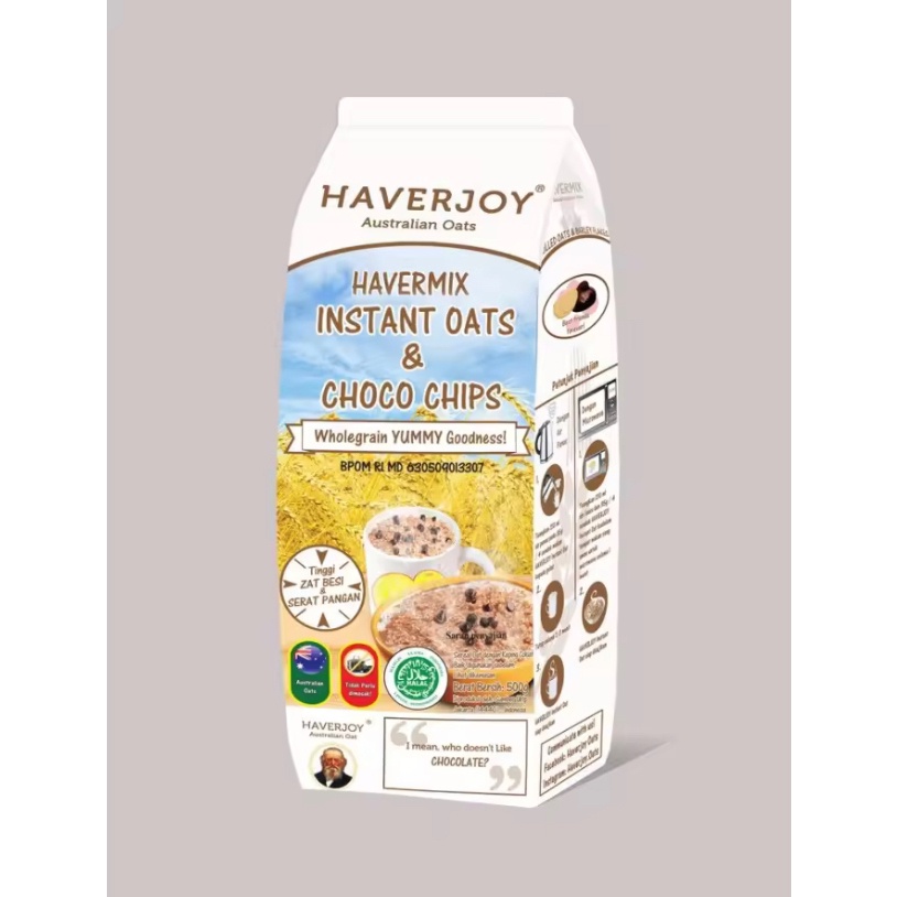 

Sereal Haverjoy Haverx Chocochips 500Gr