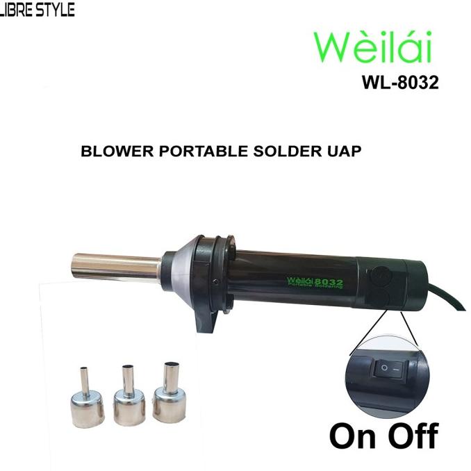 Weilai Wl-8032 Digital Blower Portable Solder Uap Solder Uap