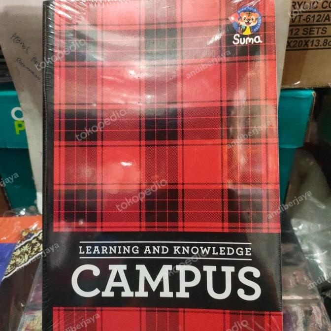 

buku tulis campus suma 50 lembar / pack isi 10 buku