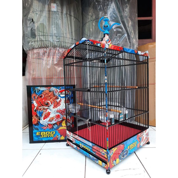 SANGKAR KOTAK EBOD JAYA KOI/ARWANA//AKSESORIS