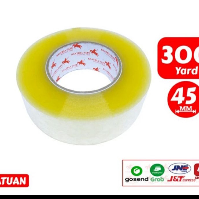 

(G3☛/M☀> Lakban OPP bening ukuran 45 mm x 300 yard/ baanyak diminati..